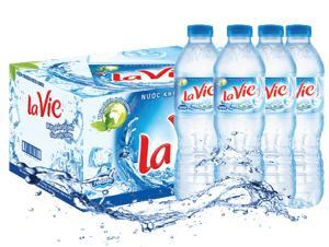 Nước khoáng thiên nhiên LaVie thùng 24 chai x 500ml
