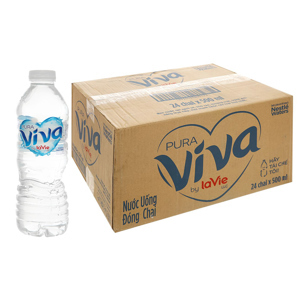 Nước khoáng thiên nhiên LaVie thùng 24 chai x 500ml