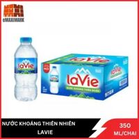 Nước Khoáng Thiên Nhiên Lavie Chai 350ML (Thùng 24 Chai)