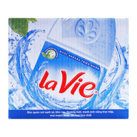 Nước Khoáng Thiên Nhiên LaVie Thùng 24 Chai x 500ml