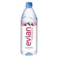Nước Khoáng Thiên Nhiên, Natural Mineral Water, PET Bottle (1L) - EVIAN