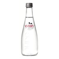 Nước Khoáng Thiên Nhiên, Natural Mineral Water, Glass Bottle (33cl) - EVIAN