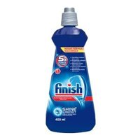 Nước làm bóng dầu bóng chuyên dùng cho máy rửa chén ly bát - CHAI FINISH 400ML - sử dụng dùng Cho Máy rửa bát