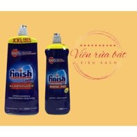 Nước làm bóng Finish 750ml làm sáng và tăng khả hỗ trợ quá trinh sấy khô cho chén bát. sạch bóng, khô ráo