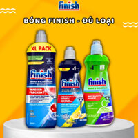 Nước làm bóng Finish dùng cho máy rửa bát máy rửa chén [chất trợ xả, dầu bóng ]