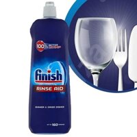 Nước làm bóng và khô chén, đĩa Finish Dishwasher Rinse Aid Shinier & Drier Dishes 800ml QT017394