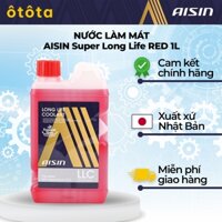 Nước Làm Mát AISIN Long Life Đỏ 1L, Nước làm mát ô tô, xe hơi xuất xứ Nhật Bản, tuổi thọ 2 năm