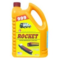 Nước làm mát cao cấp cho ô tô xe đầu kéo ROCKET 999 màu xanh 4L