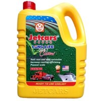 Nước làm mát động cơ, nước giải nhiệt động cơ cho ô tô JETCARS LONG LIFE COOLANT 4L