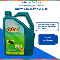Nước Làm Mát Động Cơ Xe Ô Tô OKI Radiator Coolant Can 4L- Sieuthioto
