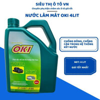 Nước Làm Mát Động Cơ Xe Ô Tô OKI Radiator Coolant Can 4L- Sieuthioto