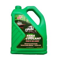Nước làm mát động cơ xe ô tô màu xanh Esna Coolant - Can 4L