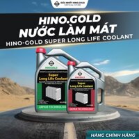 NƯỚC LÀM MÁT HINO-GOLD SUPER LONG LIFE COOLANT NƯỚC LÀM MÁT MÀU XANH - ĐỎ 4L