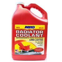 [NƯỚC LÀM MÁT Ô TÔ XE MÁY] ABRO ENGINE COOLANT 4L (ĐỎ)