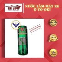 Nước làm mát xe ô tô, xe máy OKI ❗CHÍNH HÃNG❗ Nước làm mát xe máy màu xanh OKI Super Coolant 500ml