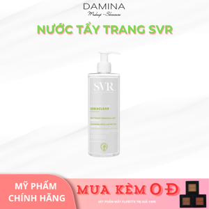 Nước làm sạch da, tẩy trang và giúp loại bỏ dầu cho da SVR Sebiaclear Eau Micellaire 400ml