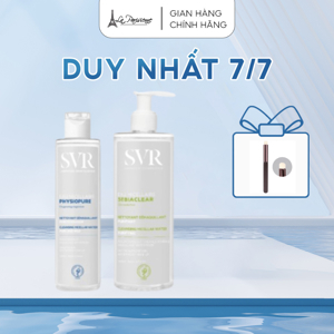 Nước làm sạch da, tẩy trang và giúp loại bỏ dầu cho da SVR Sebiaclear Eau Micellaire 400ml