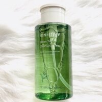 Nước làm sạch mỹ phẩm Cho da nhờn Mụn Innisfree Green Tea Cleansing Water 300ml .hot