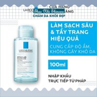 Nước làm sạch sâu tẩy trang cho da dầu nhạy cảm La Roche-Posay Effaclar Micellar Water Ultra 100ml