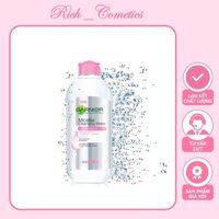 Nước Làm Sạch Và Tẩy Trang Cho Da Nhạy Cảm Garnier Micellar Water 400ml