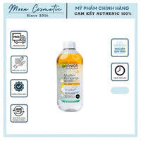 Nước Làm Sạch Và Tẩy Trang Cho Da Khô Và Trang Điểm Lâu Trôi Micellar Water Oil Infused GARNIER 400ml