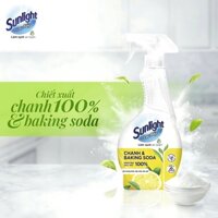 Nước lau bếp Sunlight bọt tuyết Sunlight Powerfoam 500ml