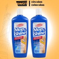 Nước lau gạch PowerHouse Mop&Shine Mỹ 473ml, Nước lau sàn nhà tẩy sạch vết bẩn dễ dàng, nhanh chóng