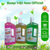 Nước Lau Sàn BAMA 3.6 Lít - Hương Hoa Ly/Quế/Chanh Sả  - Nước Lau Sàn Thiên Nhiên Sinh Học Đánh Bay Vết Bẩn Nhanh Khô