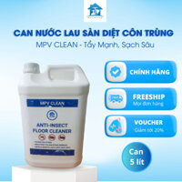 Nước lau sàn bệnh viện MPV CLEAN can 5lit, khử mùi hôi, diệt côn trùng nhập khẩu từ England