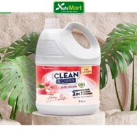 Nước Lau Sàn Clean & Clean Hương LiLy 3,6L