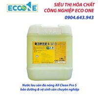 Nước lau sàn đa năng All Clean Pro S bảo dưỡng & vệ sinh sàn chuyên nghiệp