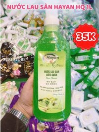Nước lau sàn Hayan HQ 1L - Hương chanh xả