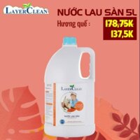 Nước lau sàn hữu cơ Layer Clean 5l hương Quế