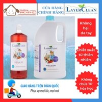 Nước lau sàn hữu cơ Layer Clean hương Gió biển 5l - An toàn với trẻ nhỏ, thơm mát dịu nhẹ
