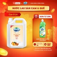 Nước Lau Sàn KEIDO Can 5 Lít Hương Cam Cara & Quế | Chanh Persian & Sả