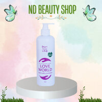 Nước Lau Sàn kháng Khuẩn Love Word có mùi thơm từ hoa oải hương, diệt khuẩn, khử mùi hôi, giảm stress, diệt nấm mốc