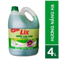 Nước lau sàn Lix hương nắng hạ 4l