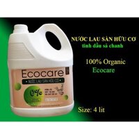 Nước lau san nhà Organic sả chanh 4L