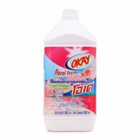 NƯỚC LAU SÀN OKAY HƯƠNG HOA OKAY THÁI LAN 3.8 LÍT