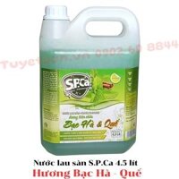 Nước lau sàn S.P.Ca 4.5 lít - nước thơm lau nhà SPCA 4.5kg                         &nbsp(&nbspHương Bạc Hà - Quế&nbsp)