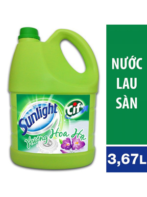Nước lau sàn Sunlight Hoa hạ 4kg