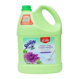 Nước Lau Sàn Sunlight Hương Hoa Hạ Dạng Chai 3.8kg
