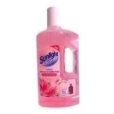 Nước Lau Sàn Sunlight Hương Lily & Nhài tây Chai 1kg