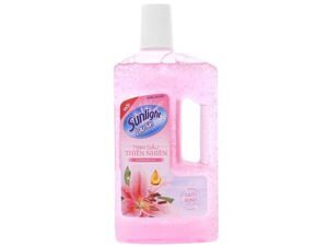Nước Lau Sàn Sunlight Hương Lily & Nhài tây Chai 1kg