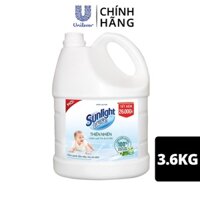 Nước lau sàn Sunlight Hương Hoa Thiên Nhiên, Sạch Dịu nhẹ - An toàn cho Da, can 3.6kg