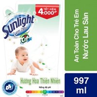 Nước Lau Sàn Sunlight  Hương Hoa Thiên Nhiên Dạng Túi ( 997ml)