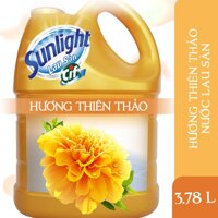 Nước Lau Sàn Sunlight Tinh Dầu Thiên Nhiên - Hương Thiên Thảo (3.8kg/chai) LazadaMall