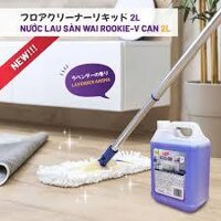 Nước lau sàn, tẩy rửa nhà tắm WAI Rookie-V 2L Nhật Bản (hương Lavender)