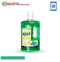 Nước lau sàn WILL-1kg Hương bạc hà