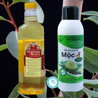 Nước lau sàn xua ruồi muỗi kháng khuẩn MỘC S 1000ML và 1 chai dầu ăn NEPTUNE 1 lít CTV